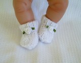 White  Bootees  