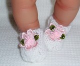 White  Bootees  