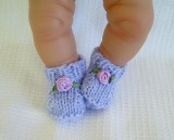 Lilac  Bootees 