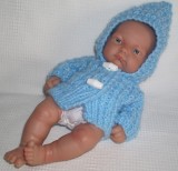 Hooded Jacket In Blue