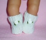 White Bootees 
