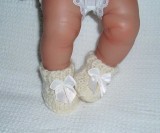 Ivory  Bootees 
