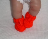 Red Rabbit Bootees 
