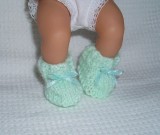 Mint Bootees 