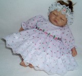 Tiny Rose Dress + Headband  