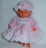 Pink Spot Dress + Mop