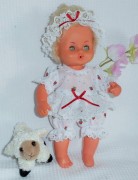Strawberry Frilly Romper + Headband