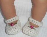 Ivory Shoes Rose Rosebud