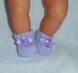 Lilac Bootees 